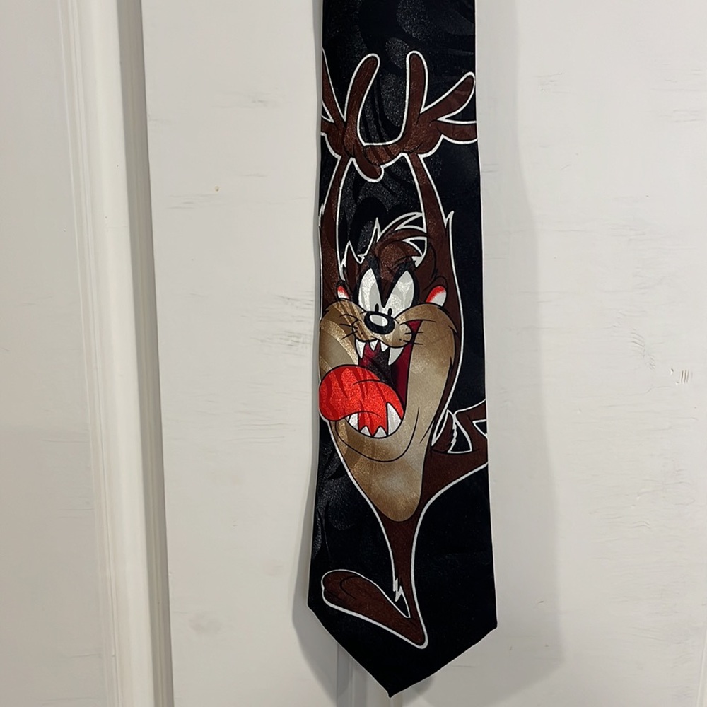 Looney Tunes 🌟 TAZ Handmade Silk Tie